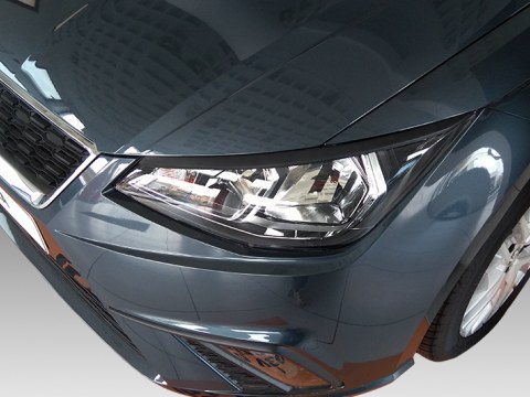 Motordrome Front Headlights Eyebrows for Peugeot 207 ΦΡ.PE.0129